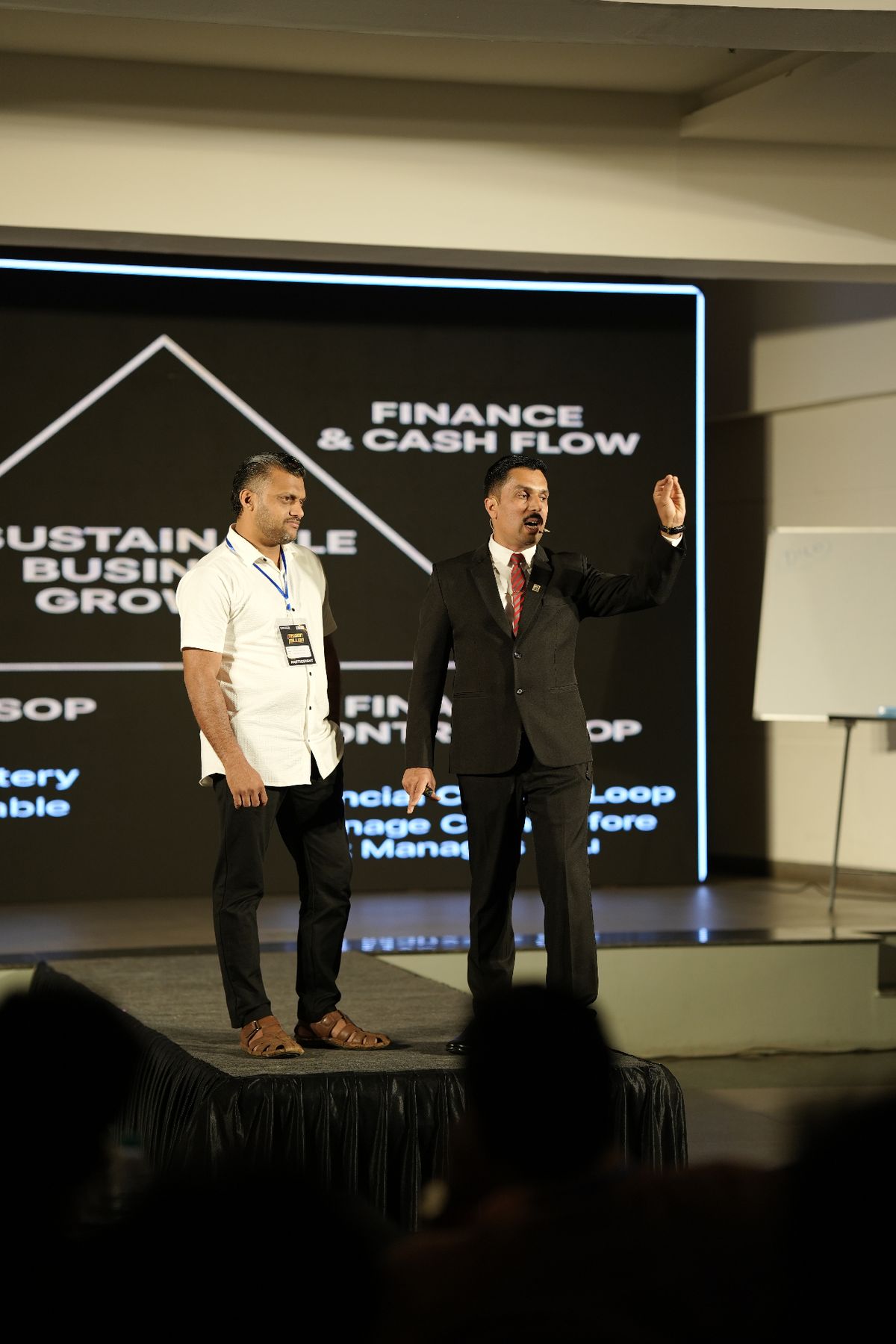 Sustainable Business Growth — on stage mentoring