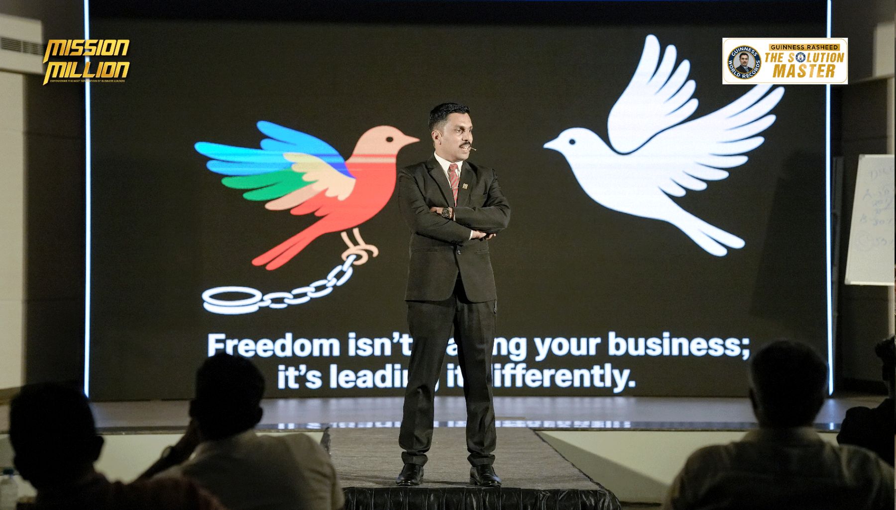 Freedom isn't leaving your business; it's leading it differently